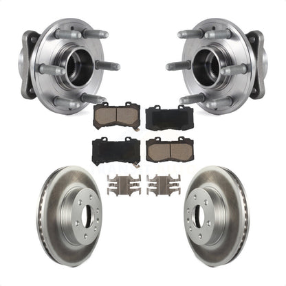 Kit de plaquettes de Rotor de frein, roulement de moyeu avant, pour Chevrolet Colorado GMC Canyon 4W