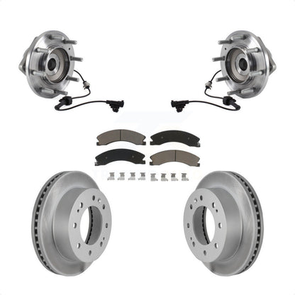 Kit de plaquettes de Rotor de frein, roulement de moyeu avant, pour GMC Sierra 3500 HD Chevrolet 4W