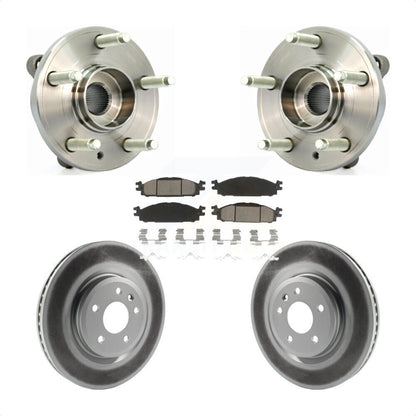 Kit de plaquettes de Rotor de frein, manteau de roulement de moyeu avant, pour Ford Flex Taurus Lincoln MKT MK