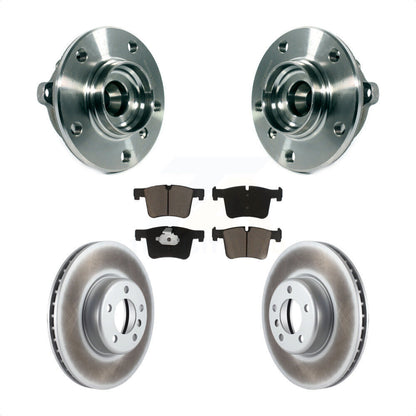 Ensemble de roulement de moyeu avant, Rotor de frein revêtu et Kit de plaquettes pour BMW 335i xDrive G