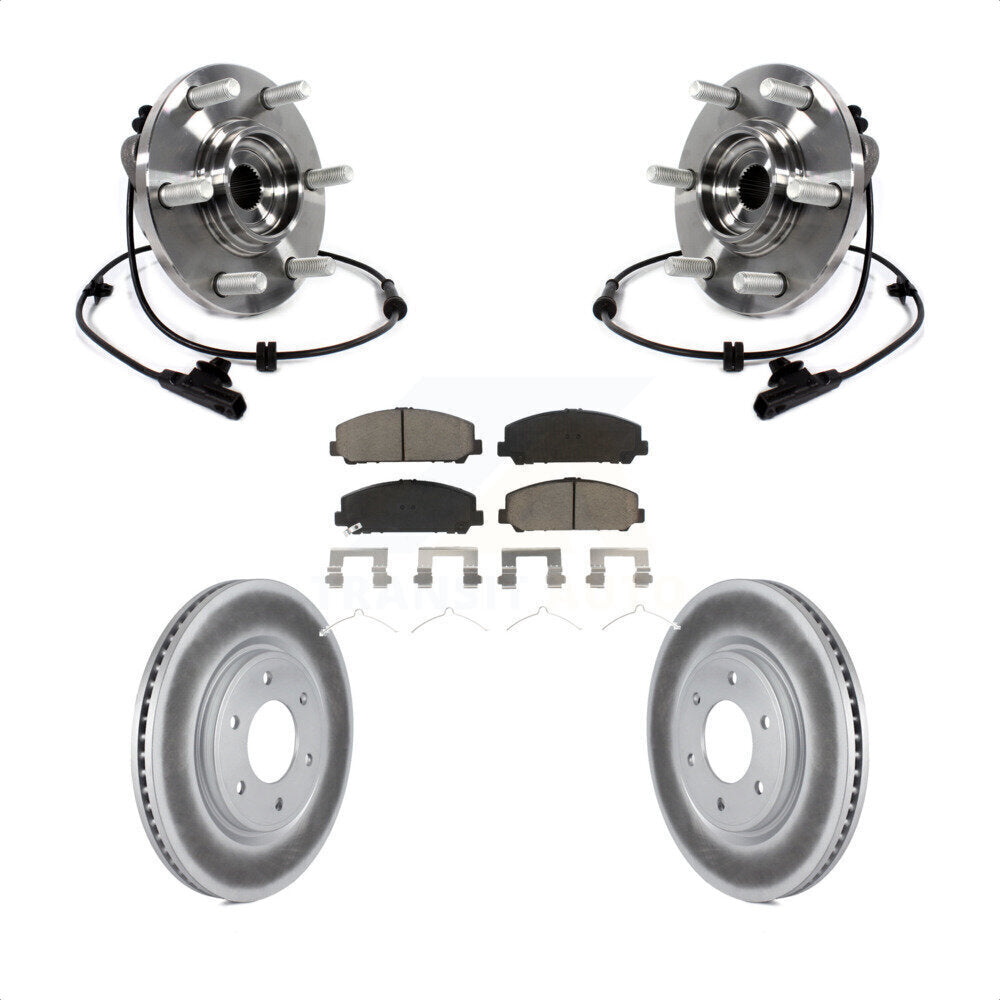 Kit de plaquettes de Rotor de frein, roulement de moyeu avant, pour INFINITI QX80 Nissan Armada QX5