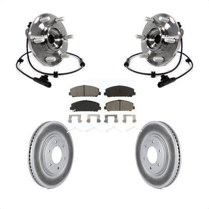 Kit de plaquettes de Rotor de frein, roulement de moyeu avant, pour INFINITI QX80 Nissan Armada QX5