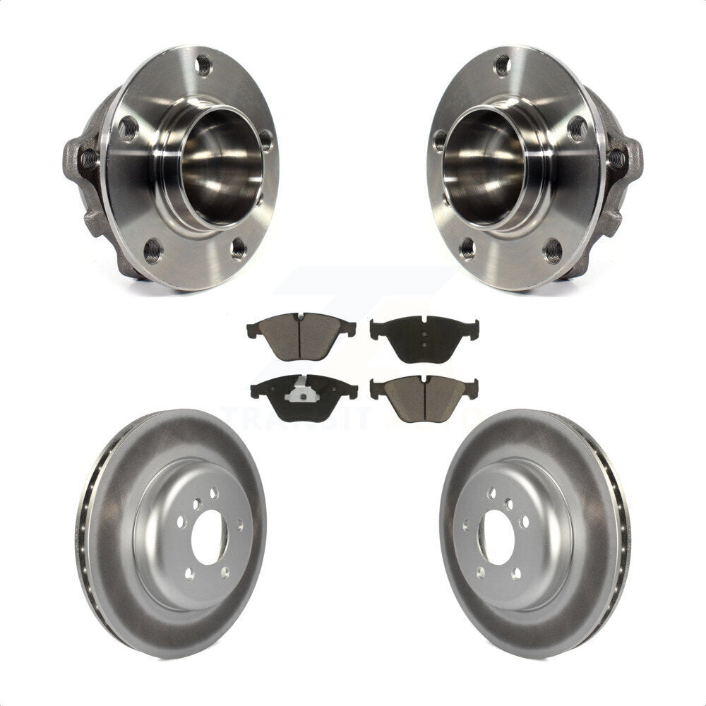 Kit de plaquettes de Rotor de frein enduit de roulement de moyeu avant, pour BMW 535i 640i Gran Coupé 5 535