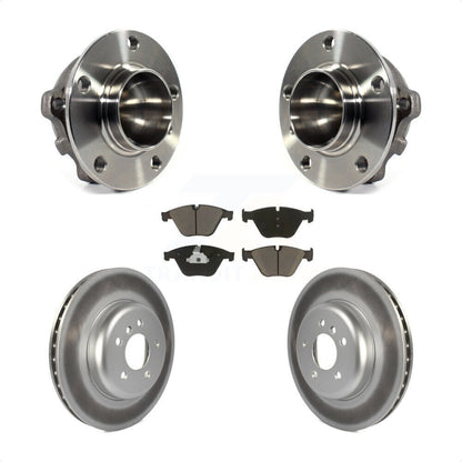 Kit de plaquettes de Rotor de frein enduit de roulement de moyeu avant, pour BMW 535i 640i Gran Coupé 5 535