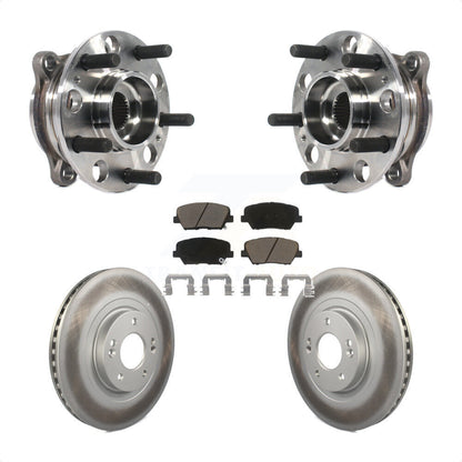 Kit de Rotor et plaquettes de frein revêtus de roulement de moyeu avant, pour Kia Sorento Hyundai Santa F