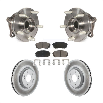 Kit de plaquettes de Rotor de frein, manteau de roulement de moyeu avant, pour Hyundai Tucson Sonata Kia Cadenz