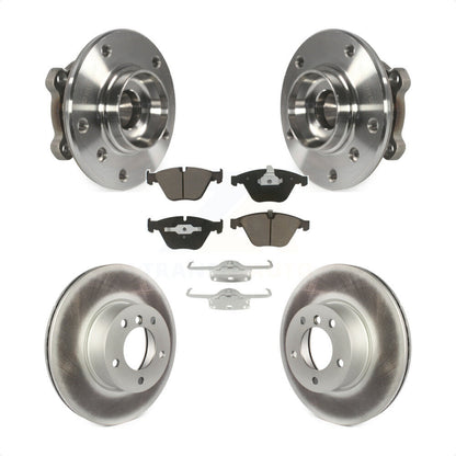 Kit de plaquettes de Rotor de frein revêtues de roulement de moyeu avant, pour BMW X1 xDrive28i 13-15 avec AW