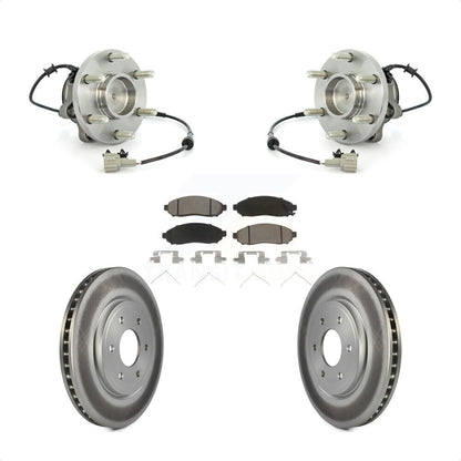Kit de plaquettes de Rotor de frein, roulement de moyeu avant, pour Nissan Frontier Pathfinder Xterr