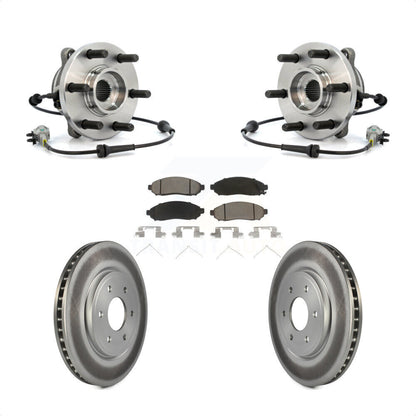 Kit de plaquettes de Rotor de frein, roulement de moyeu avant, pour Nissan Frontier Pathfinder Xterr