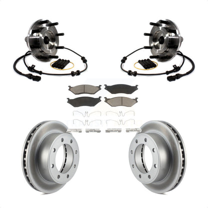 Kit de plaquettes de Rotor de frein, roulement de moyeu avant, pour Ford F-450 Super Duty F-550 4 X