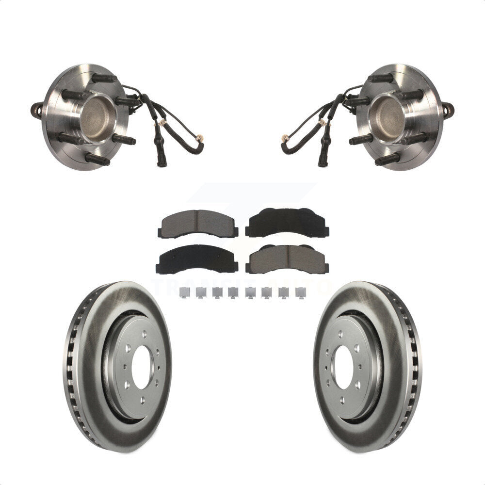 Kit de plaquettes de Rotor de frein, roulement de moyeu avant, pour Ford Expedition Lincoln Navigato