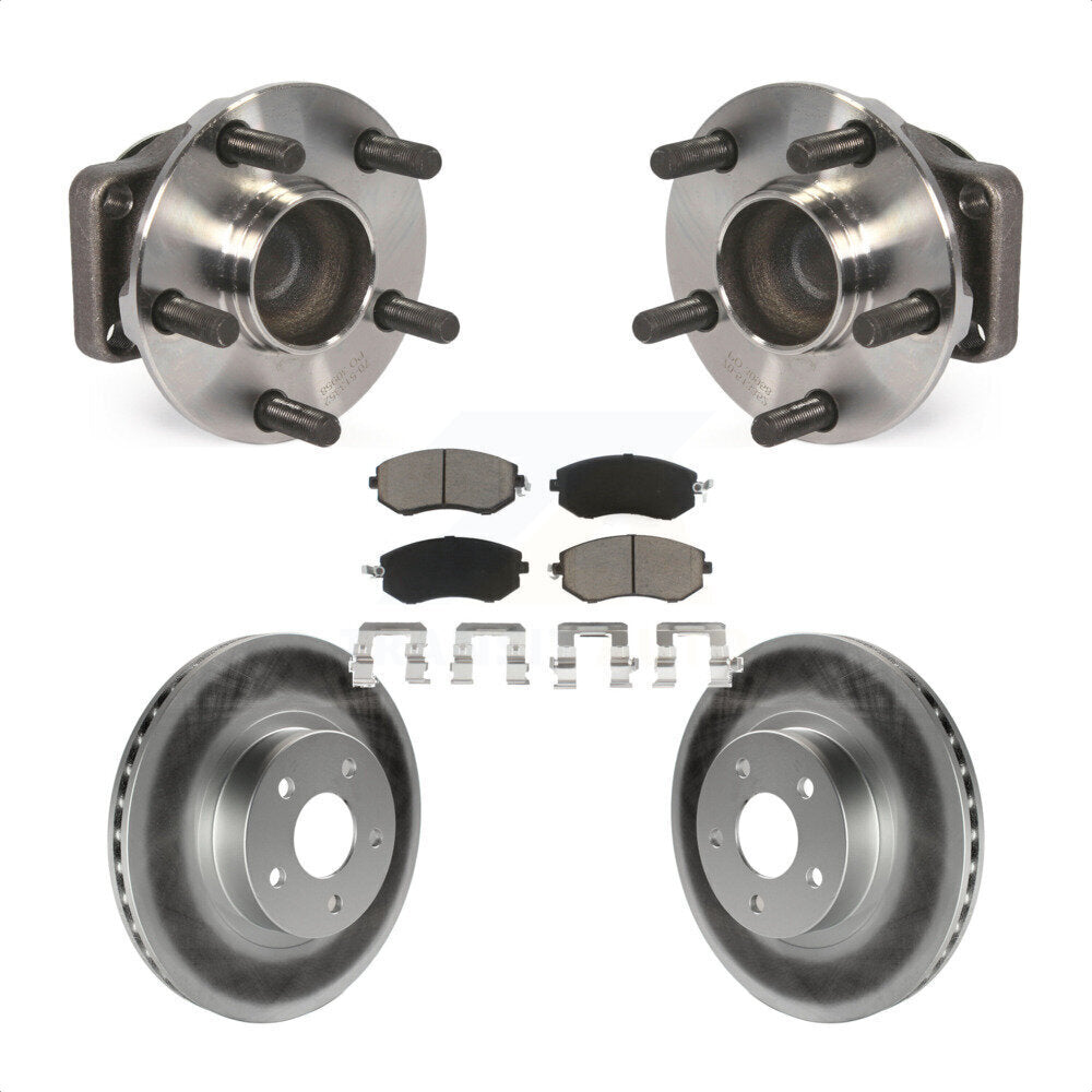 Kit de plaquettes de rotor de frein avec roulement de moyeu avant, pour Scion FR-S Subaru BR 2013 – 2016