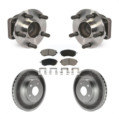 Kit de plaquettes de rotor de frein avec roulement de moyeu avant, pour Scion FR-S Subaru BR 2013 – 2016