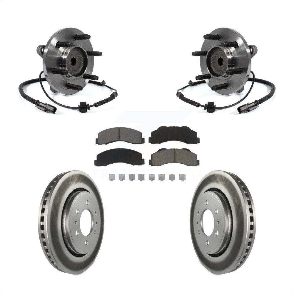Kit de plaquettes de Rotor de frein, roulement de moyeu avant, pour Ford F-150 Expedition Lincoln RW