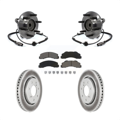 Kit de plaquettes de Rotor de frein, roulement de moyeu avant, pour Ford F-150 RWD avec roue à 7 écrous