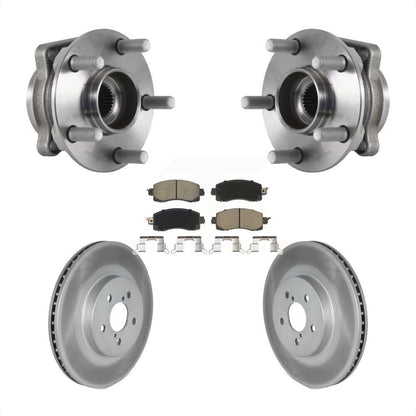 Kit de plaquettes de Rotor de frein, ensemble de roulements de moyeu avant, pour Subaru Crosstrek Imprez