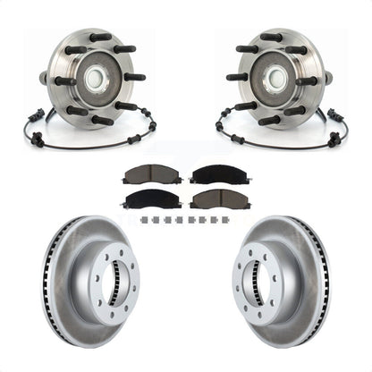 Kit de plaquettes de Rotor de frein, ensemble de roulements de moyeu avant, pour Dodge Ram 2500 3500 RW