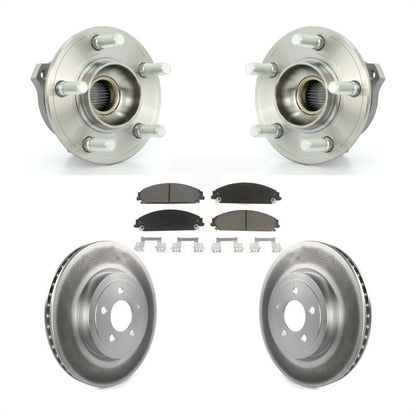 Kit de plaquettes de Rotor de frein, roulement de moyeu avant, pour Dodge Chrysler 300 Charger Magnu