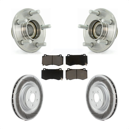Kit de plaquettes de Rotor de frein, roulement de moyeu avant, pour Dodge Chrysler 300 Charger Magnu