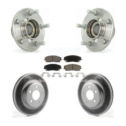 Kit de plaquettes de Rotor de frein, roulement de moyeu avant, pour Dodge Chrysler 300 Charger Magnu