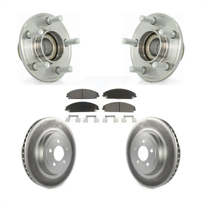 Kit de plaquettes de Rotor de frein, roulement de moyeu avant, pour Dodge Chrysler 300 Charger Magnu