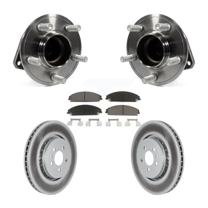 Kit de plaquettes de Rotor de frein, roulement de moyeu avant, pour Dodge Charger RWD 15-18 avec 5.7