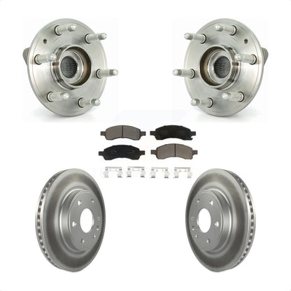 Kit de plaquettes de Rotor de frein, roulement de moyeu avant, pour GMC Acadia Buick autoclave Travers