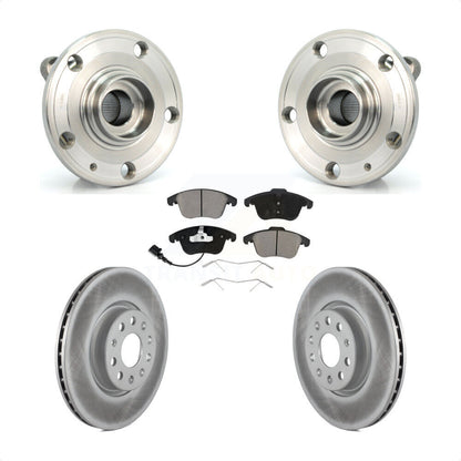 Kit de plaquettes de Rotor de frein, roulement de moyeu avant, pour Volkswagen Tiguan Passat Audi Q