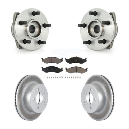 Kit de plaquettes de Rotor de frein enduit d'assemblage de roulement de moyeu avant pour Jeep Grand Wagoneer T