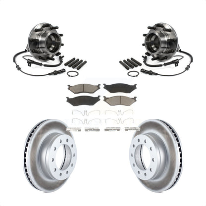 Kit de plaquettes de Rotor de frein, roulement de moyeu avant, pour Ford F-550 Super Duty 4 X 05-10