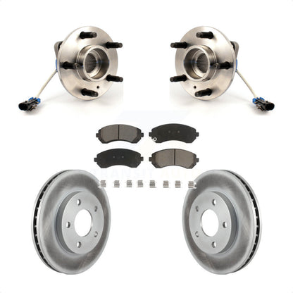 Kit de plaquettes de Rotor de frein enduites de roulement de moyeu avant, pour Buick rendez-vous Pontiac Azte