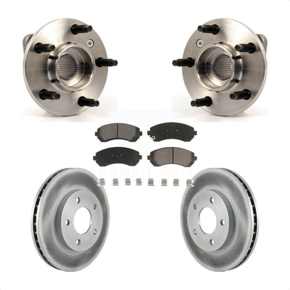 Kit de plaquettes de Rotor de frein enduites de roulement de moyeu avant, pour Buick rendez-vous Pontiac Azte