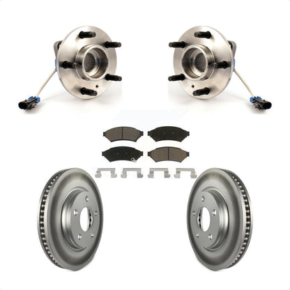 Kit de plaquettes de Rotor de frein, manteau de roulement de moyeu avant, pour Buick Pontiac LaCrosse Grand Pri