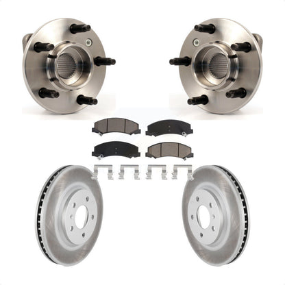 Kit de Rotor et plaquettes de frein revêtus de roulement de moyeu avant, pour Chevrolet Impala Monte Carl