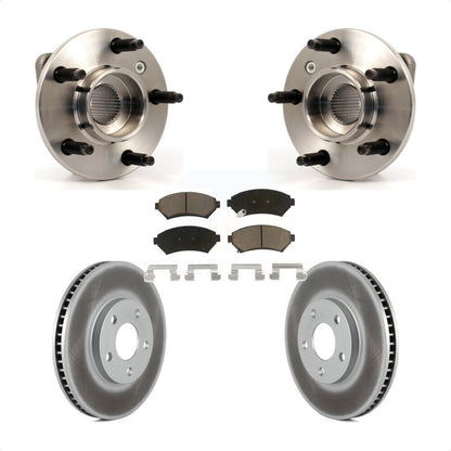 Kit de Rotor et plaquettes de frein revêtus de roulement de moyeu avant, pour Chevrolet Impala Monte Carl
