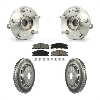 Kit de plaquettes de Rotor de frein, roulement de moyeu avant, pour Ford Explorer Police Intercepto