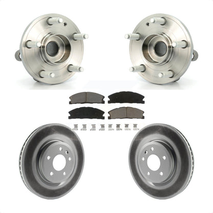 Kit de plaquettes de Rotor de frein, ensemble de roulements de moyeu avant, pour Ford Explorer Spor 2013