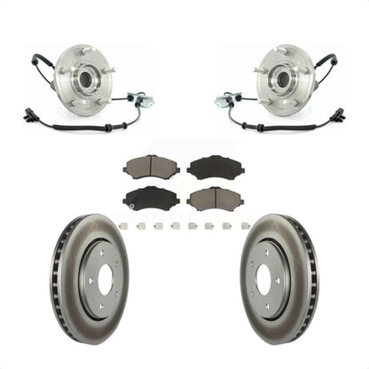 Kit de plaquettes de Rotor de frein, manteau de roulement de moyeu avant, pour Dodge Grand Caravan Chrysler Tow