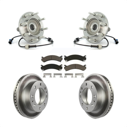 Kit de plaquettes de Rotor de frein, roulement de moyeu avant, pour Chevrolet GMC Sierra 3500 Classi