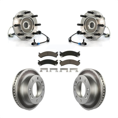 Kit de plaquettes de Rotor de frein, roulement de moyeu avant, pour GMC Sierra 3500 Chevrolet Classi