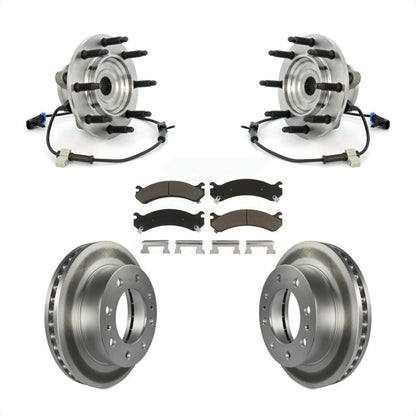 Kit de plaquettes de Rotor de frein, roulement de moyeu avant, pour GMC Chevrolet Sierra 2500 HD 150