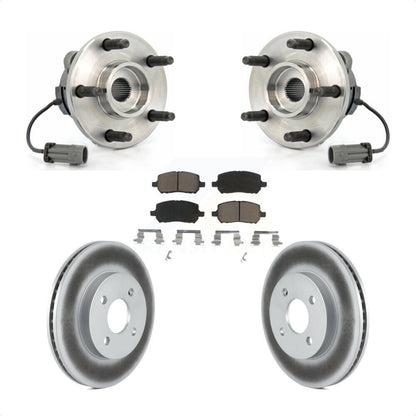 Kit de plaquettes de Rotor de frein à disque enduit de roulement de moyeu avant, pour Saturn Ion Pontiac Pursui