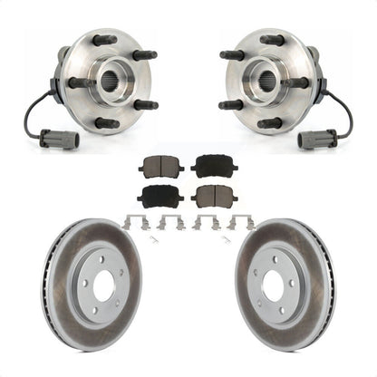 Kit de Rotor et de plaquettes de frein à disque enduit d'assemblage de roulement de moyeu avant pour Chevrolet HH