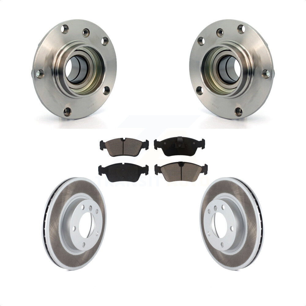 Kit de Rotor et de plaquettes de frein revêtus de roulement de moyeu avant, pour BMW Z3 Z4 320i 328i 323i 318