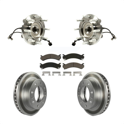 Kit de plaquettes de Rotor de frein, roulement de moyeu avant, pour GMC Chevrolet Sierra 2500 HD 150