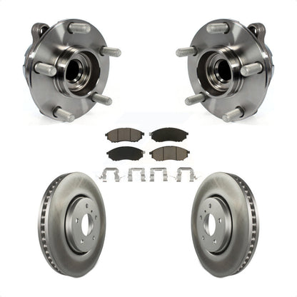 Kit de plaquettes de Rotor de frein enduit d'assemblage de roulement de moyeu avant pour INFINITI FX35 FX37 RW