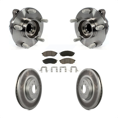 Kit de plaquettes de Rotor de frein, manteau de roulement de moyeu avant, pour INFINITI EX35 Nissan 370Z G35 M3