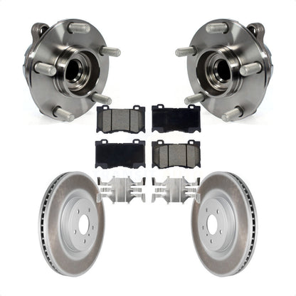 Kit de plaquettes de Rotor de frein, manteau de roulement de moyeu avant, pour INFINITI Q50 G37 Nissan 370Z Q6