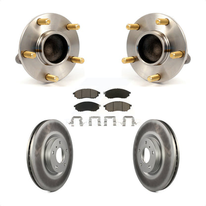 Kit de plaquettes de Rotor de frein, ensemble de roulements de moyeu avant, pour INFINITI G35 Nissan 350