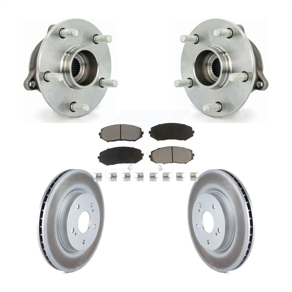 Kit de rotor et de plaquettes de frein avec roulement de moyeu avant, pour Suzuki Grand Vitar 2006 – 2013